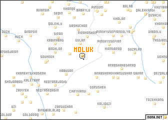 map of Molūk