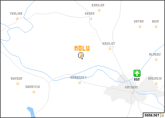 map of Molu