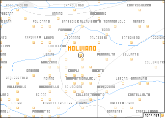 map of Molviano