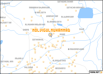 map of Molvi Gul Muhammad