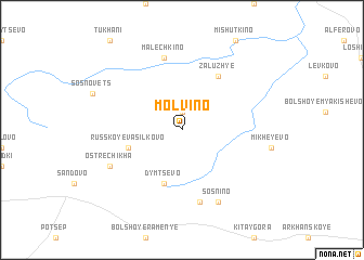 map of Molvino