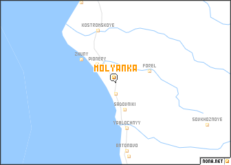 map of Molyanka