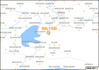 map of Molynai