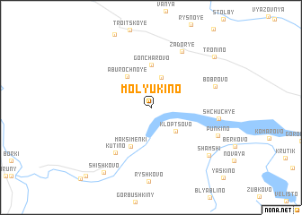 map of Molyukino