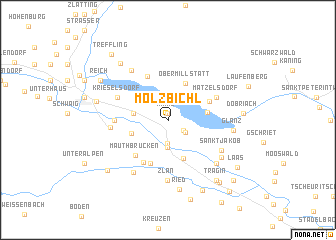 map of Molzbichl