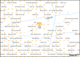 map of Mol