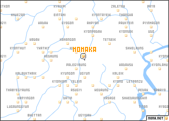 map of Momaka