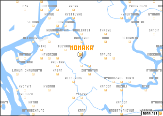 map of Momaka