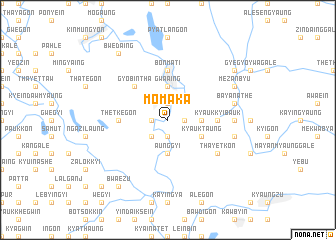 map of Momaka