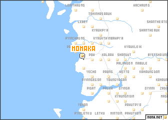 map of Momaka