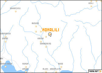 map of Momalili