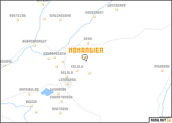 map of Momandien