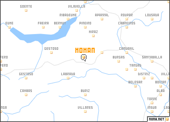 map of Momán