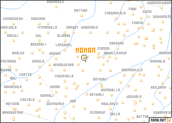 map of Moman