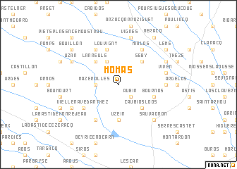 map of Momas