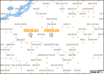 map of Momauk