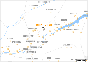 map of Mombaca I