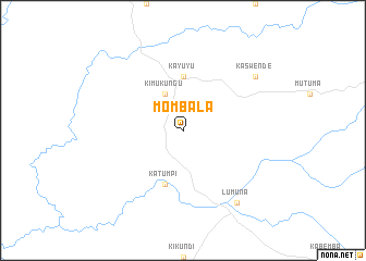 map of Mombala