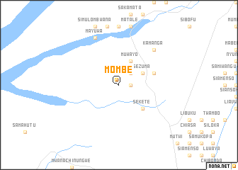 map of Mombe