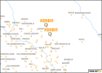 map of Mombīn