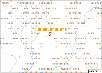 map of Mombol Hamlets