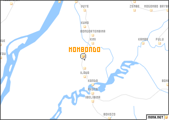 map of Mombondo