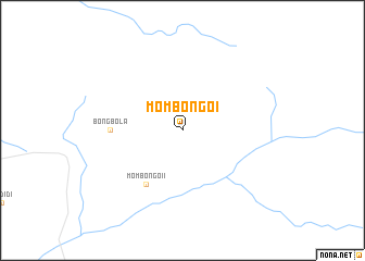 map of Mombongo I