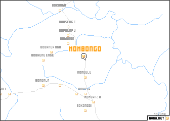 map of Mombongo