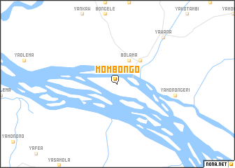 map of Mombongo