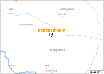 map of Momboyo Moke