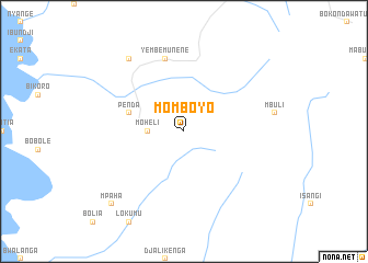 map of Momboyo