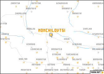 map of Momchilovtsi