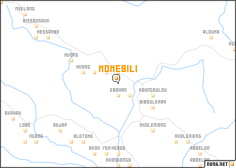 map of Momébili