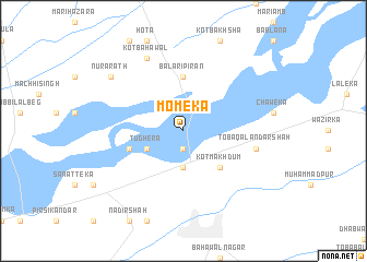 map of Momeka