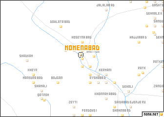 map of Mo\