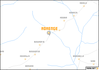 map of Momenge