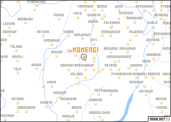 map of Momengi