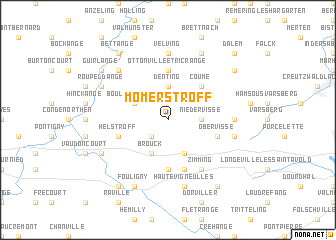 map of Momerstroff