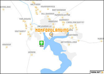 map of Momford Landing