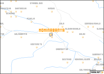 map of Momina Banya