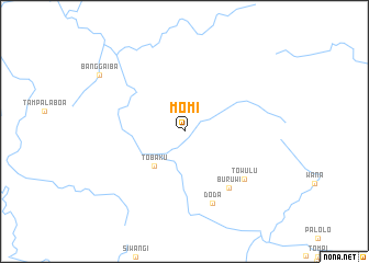 map of Momi