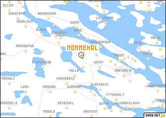 map of Mommehål