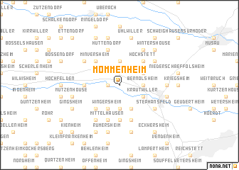 map of Mommenheim
