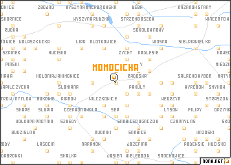 map of Momocicha