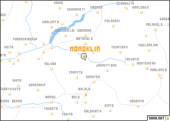 map of Momo Klin