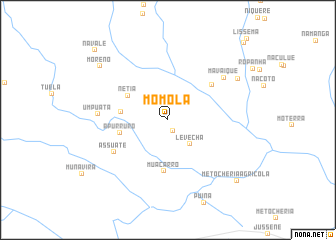 map of Mómòla