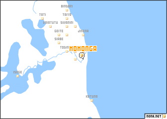 map of Momonga