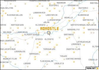 map of Momostle