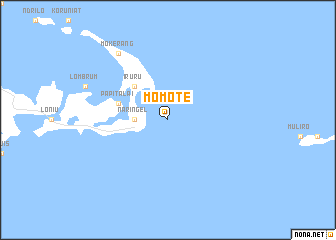map of Momote
