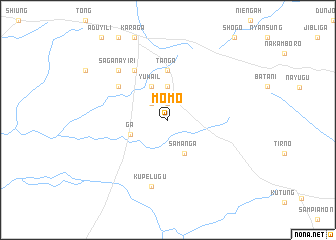 map of Momo